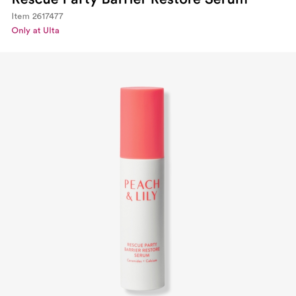 Peach & Lily Barrier Serum